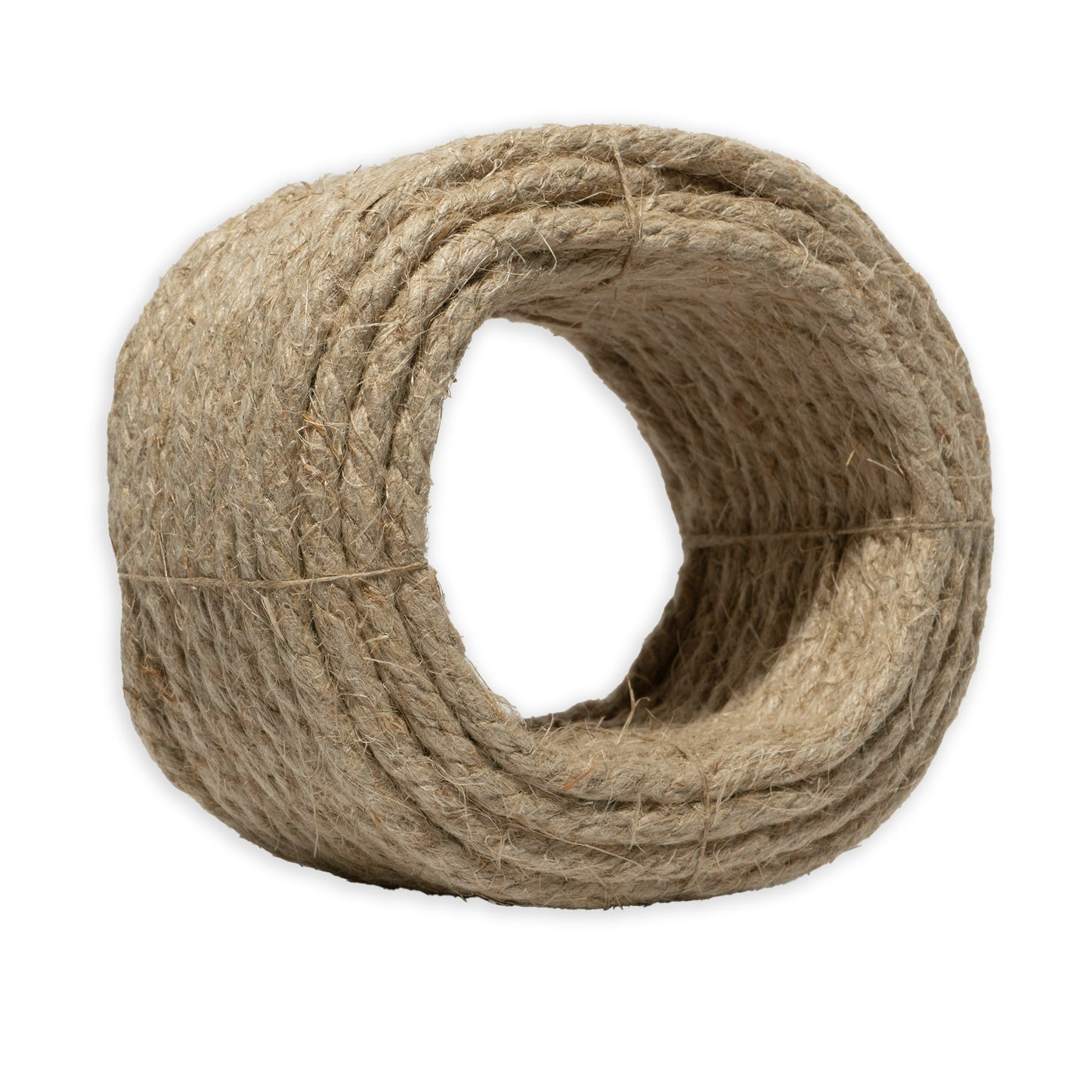 Organic Hemp Rope (1/4 in x 100 ft) 4-strand 6mm