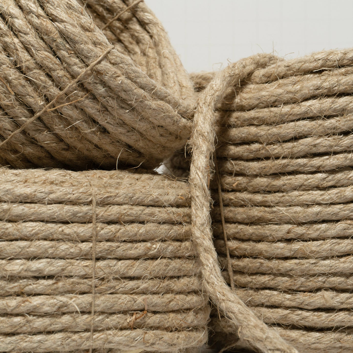 Organic Hemp Rope (1/4 in x 100 ft) 4-strand 6mm