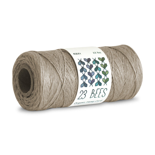 22# Organic Hemp Cord (400ft)