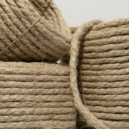 Organic Hemp Rope (1/4 in x 100 ft) 4-strand 6mm