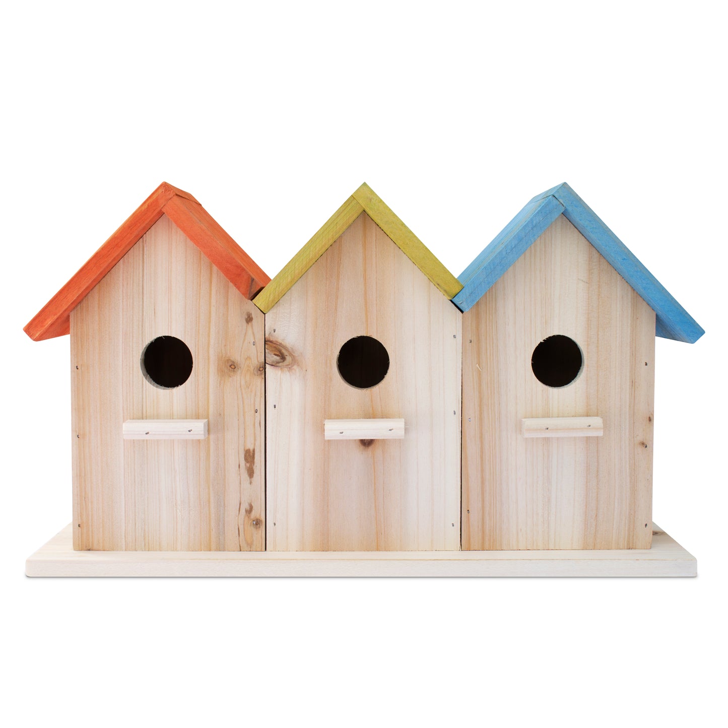 3 Hole Fir Birdhouse