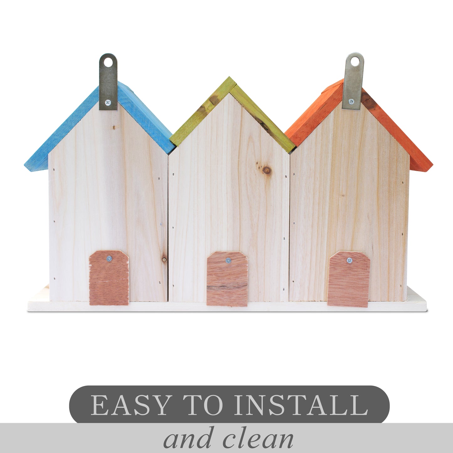 3 Hole Fir Birdhouse