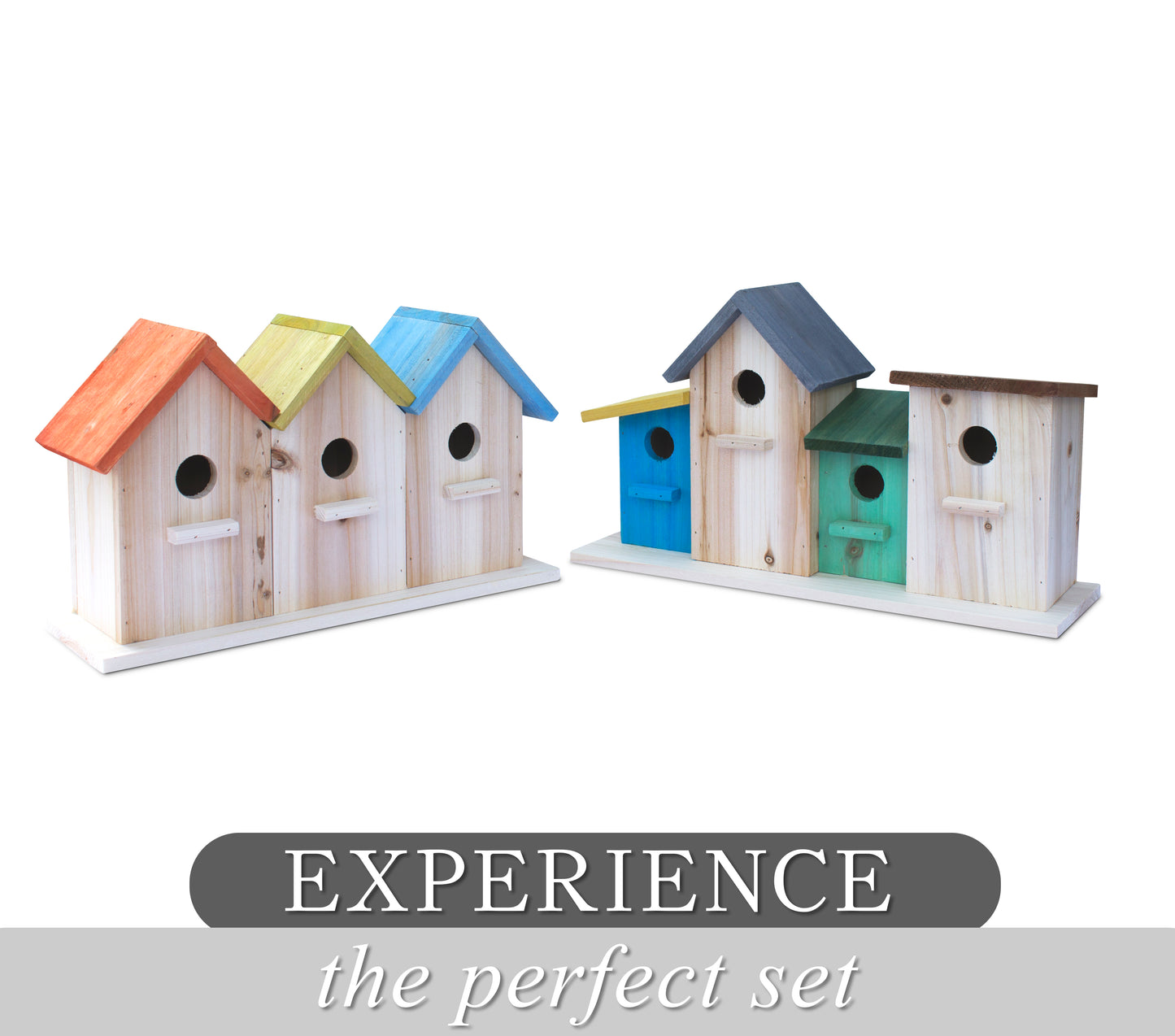 3 Hole Fir Birdhouse